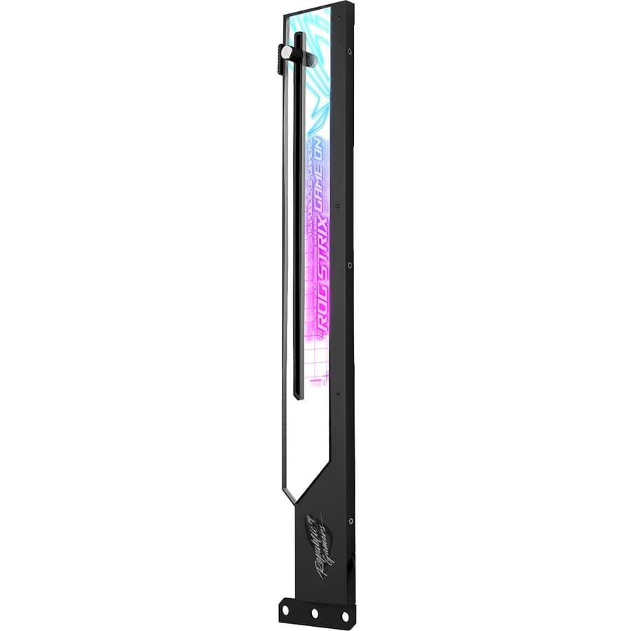 ASUS - COMPONENTS ROG STRIX GRAPHICS HOLDER EASILY ADJUSTABLE AURA RGB LIGHT view 8