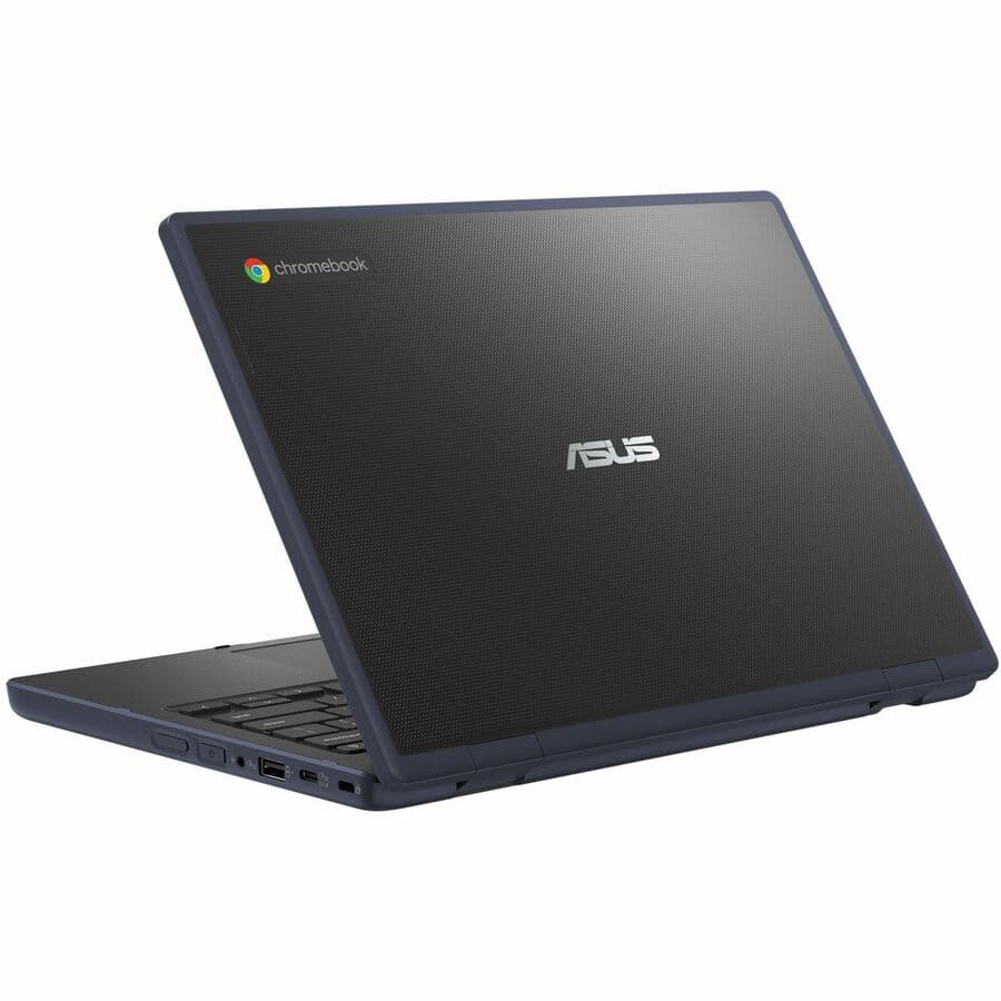 ASUS Chromebook with 12.2-inch WUXGA touch display, Intel N100, 8 GB RAM, and grey finish
