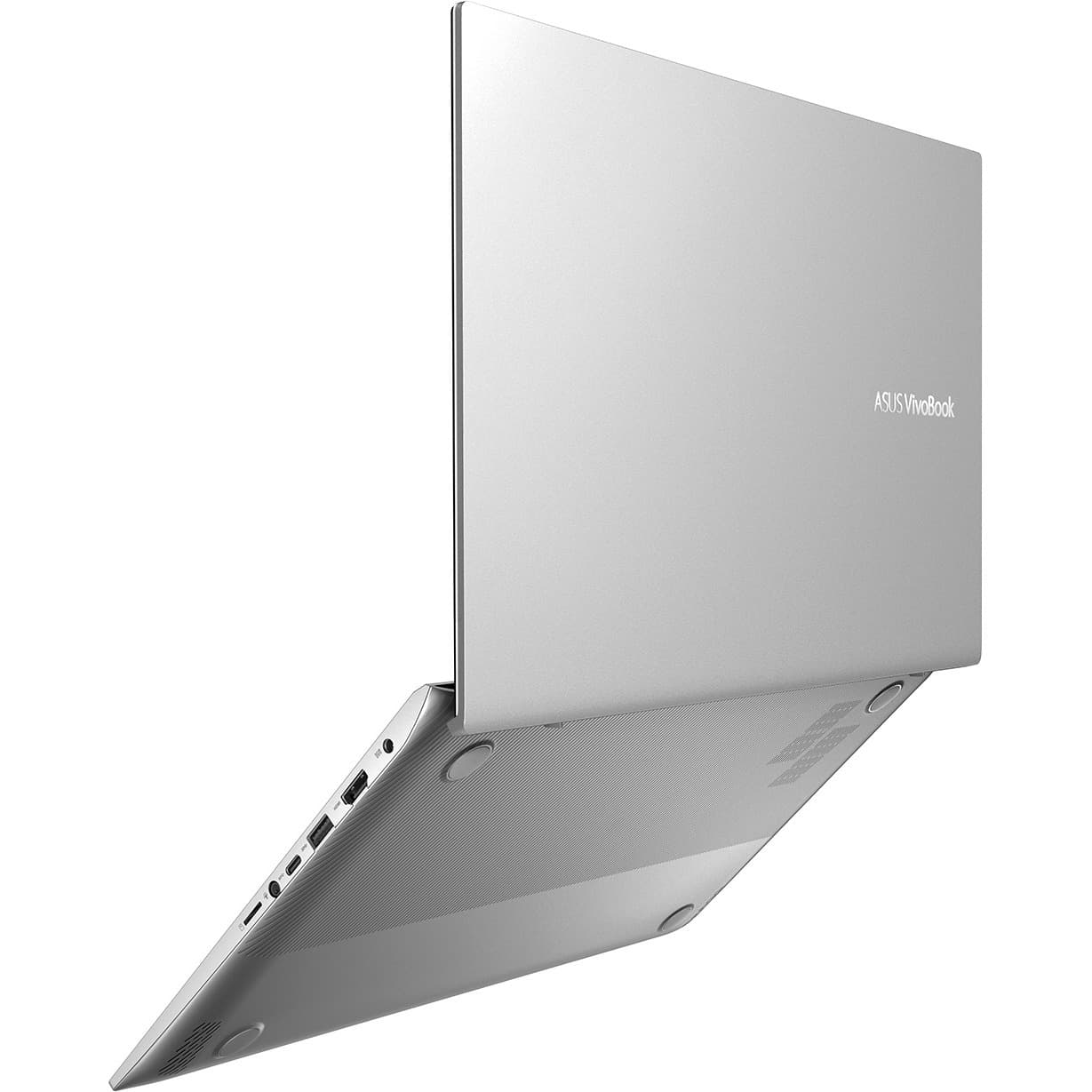 ASUS S532FA-DH55 laptop in transparent silver with 15.6-inch Full HD anti-glare display and narrow border