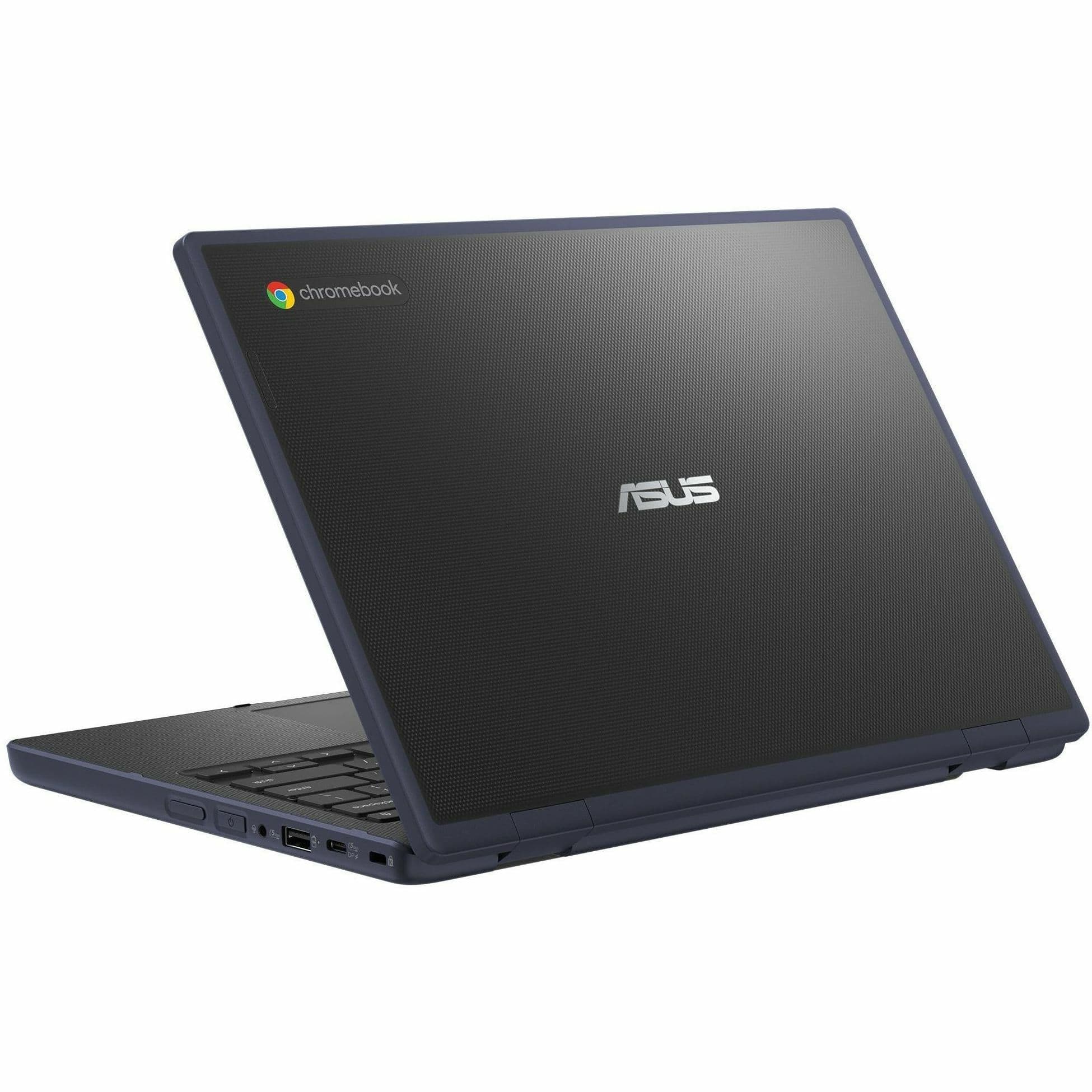 ASUS Chromebook with 12.2-inch WUXGA touch display, Intel N100, 8 GB RAM, and grey finish