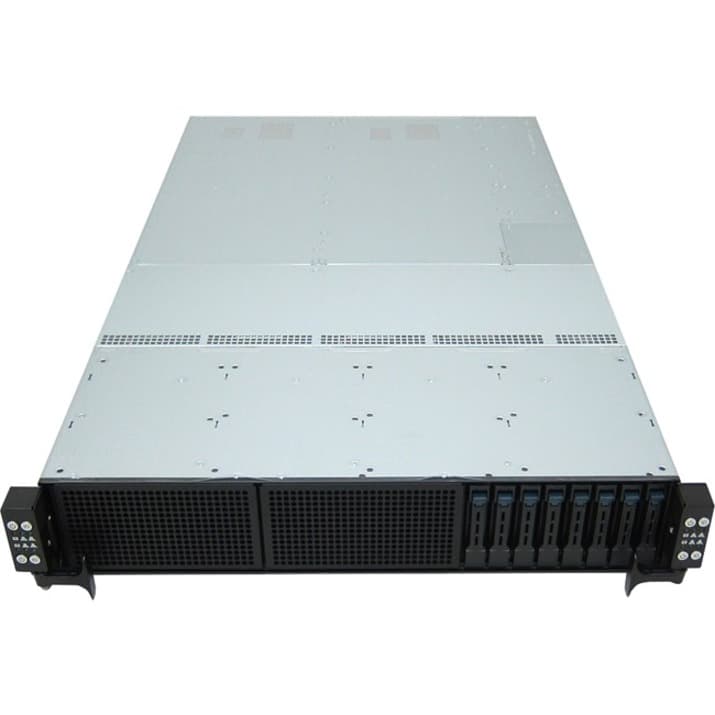 ASUS RS720Q-E8-RS8-P 2U rack server with four-node high-density Xeon architecture