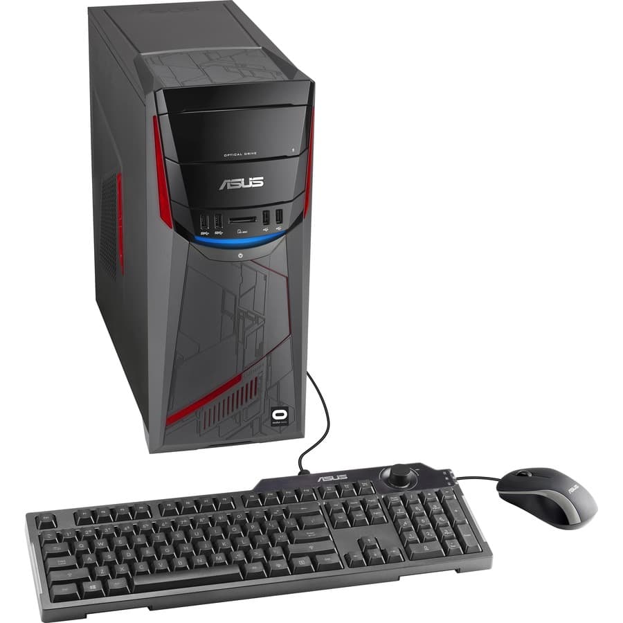 ASUS G11CD-US007T tower desktop with Intel Core i7-6700, GeForce GTX 970, and 16 GB memory