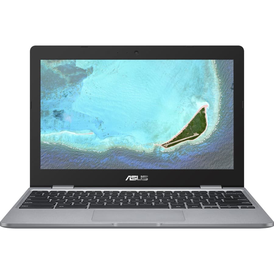 ASUS Chromebook C223NA-DH02 with 11.6-inch display, Intel Celeron N3350, and ChromeOS