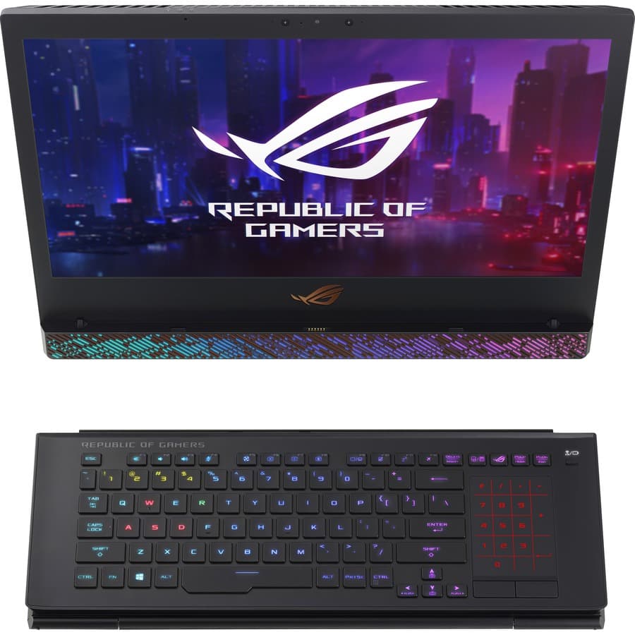 ASUS ROG Mothership GZ700GX-XB98K gaming laptop with Intel Core i9-9980HK and 17.3-inch display