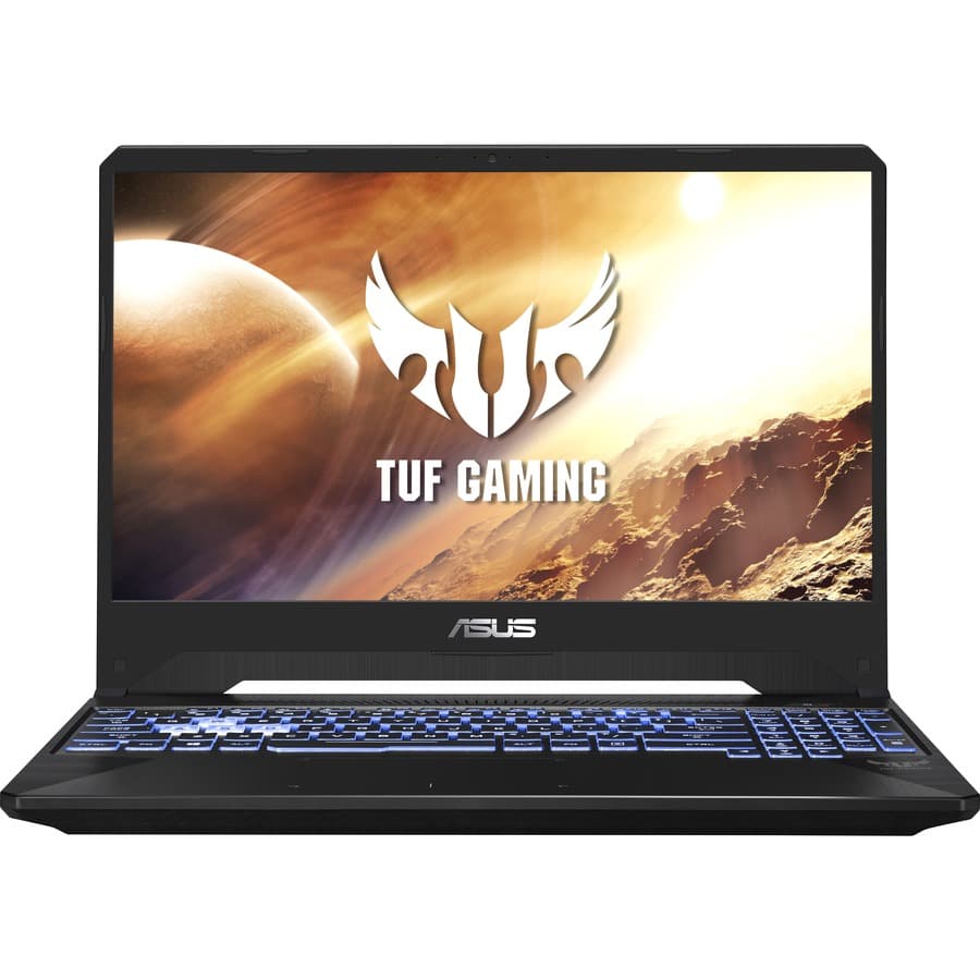 ASUS TUF Gaming FX505DT-UB52 laptop with Ryzen 5, GTX 1650, and TUF gaming design