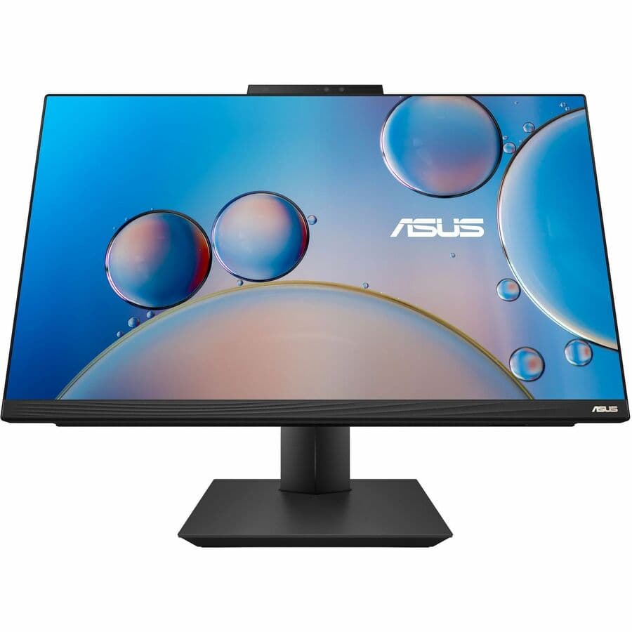 ASUS 27-inch all-in-one desktop with Full HD touchscreen and black finish
