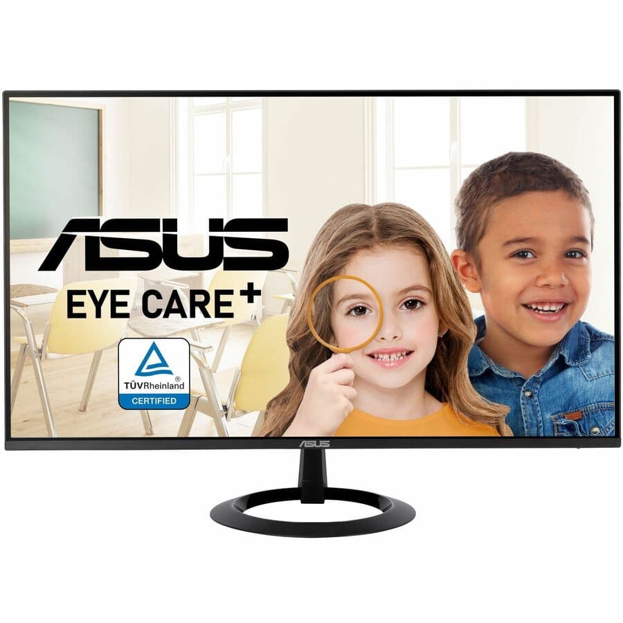 ASUS VZ24EHF 23.8-inch frameless Full HD IPS monitor in black