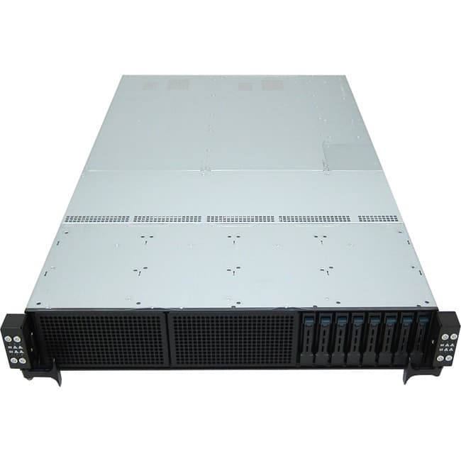 ASUS RS720Q-E8-RS8-P 2U rack server with four-node high-density Xeon architecture