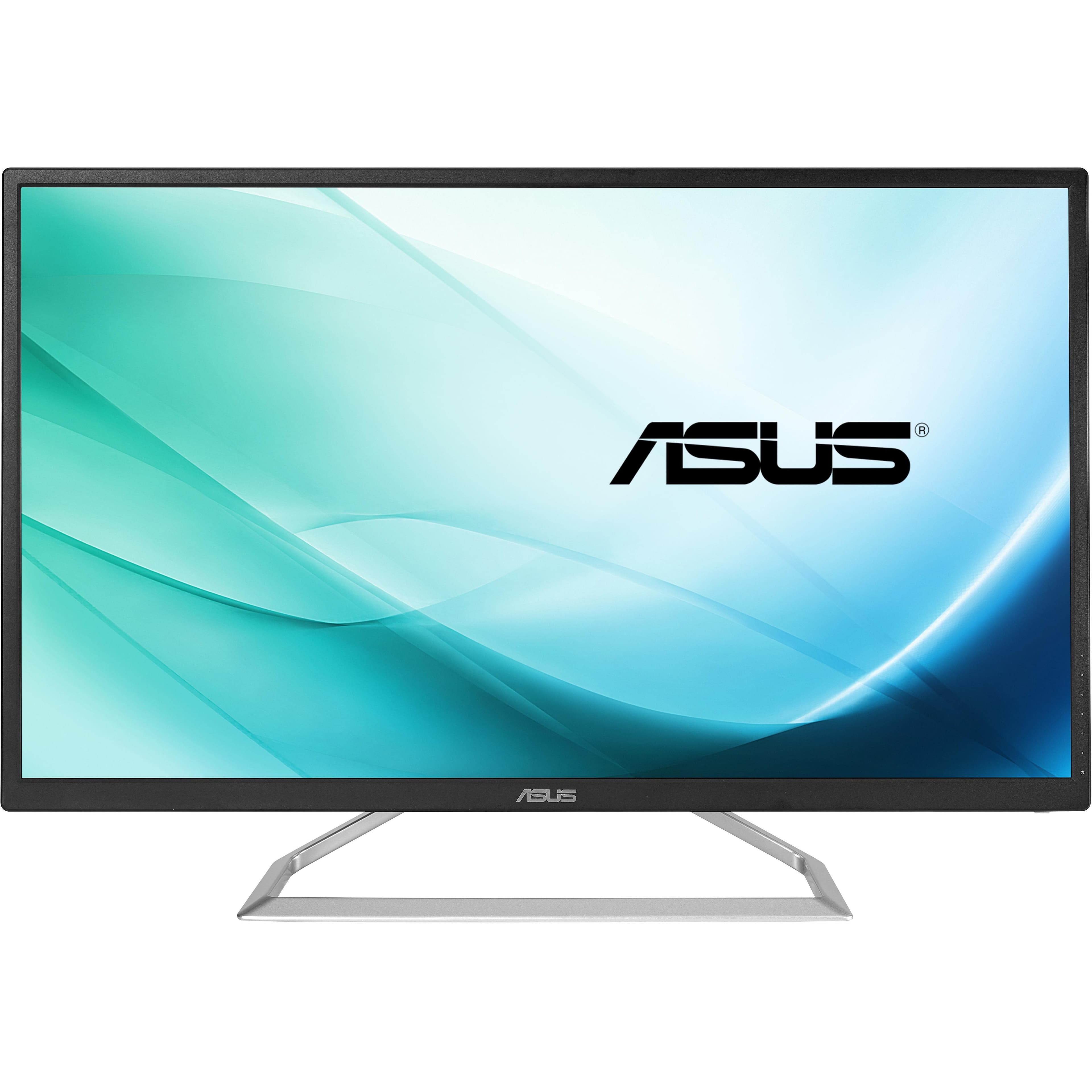 ASUS VA325H 31.5-inch Full HD monitor in black with built-in speakers