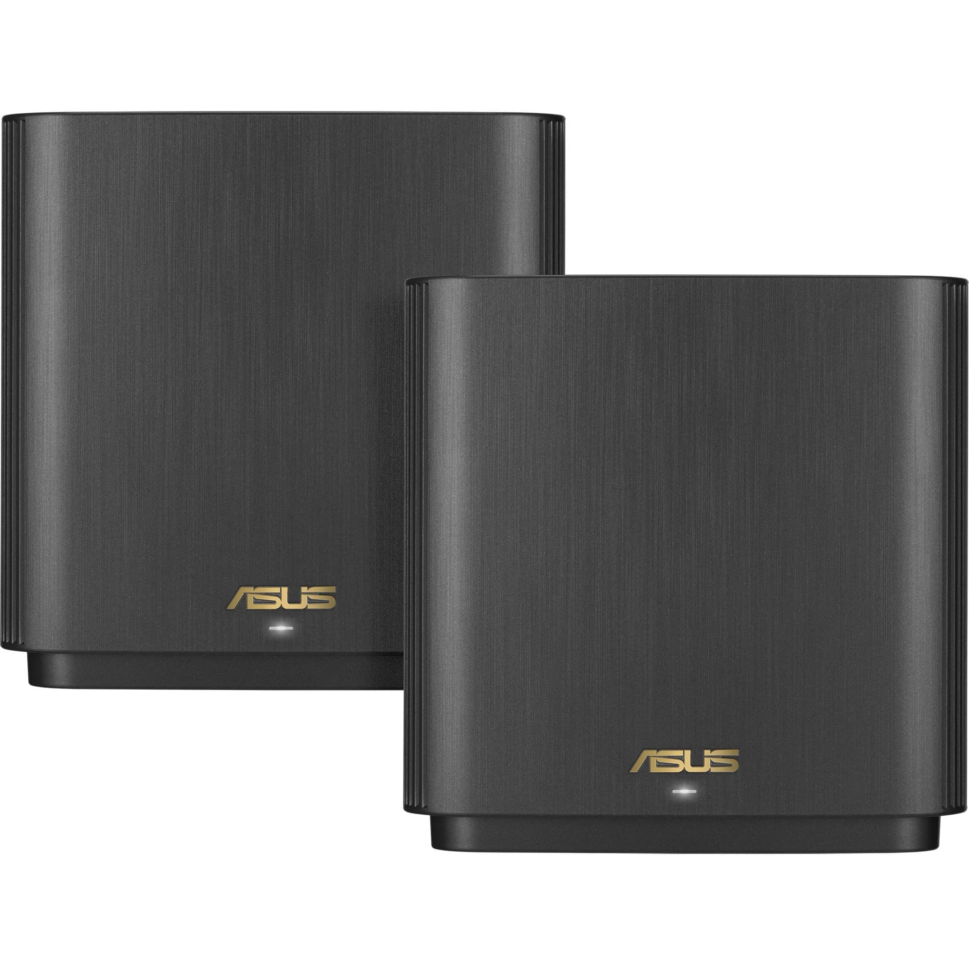 ASUS ZenWiFi AX 2-pack charcoal mesh Wi-Fi 6 router system for whole-home coverage