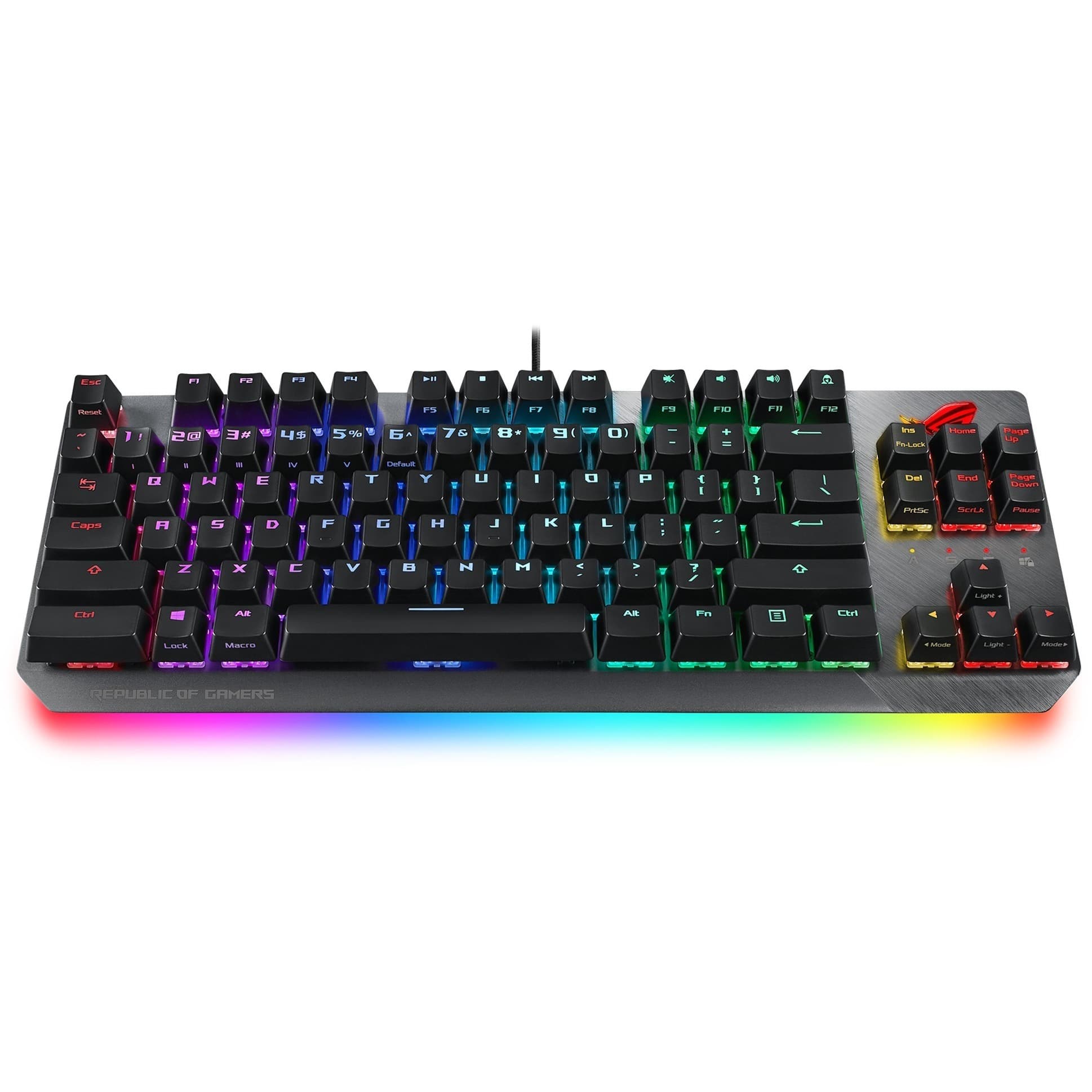 ASUS - COMPONENTS ASUS ROG STRIX SCOPE NX TKL KB MECHANICAL RGB GAMING KEYBOARD view 2