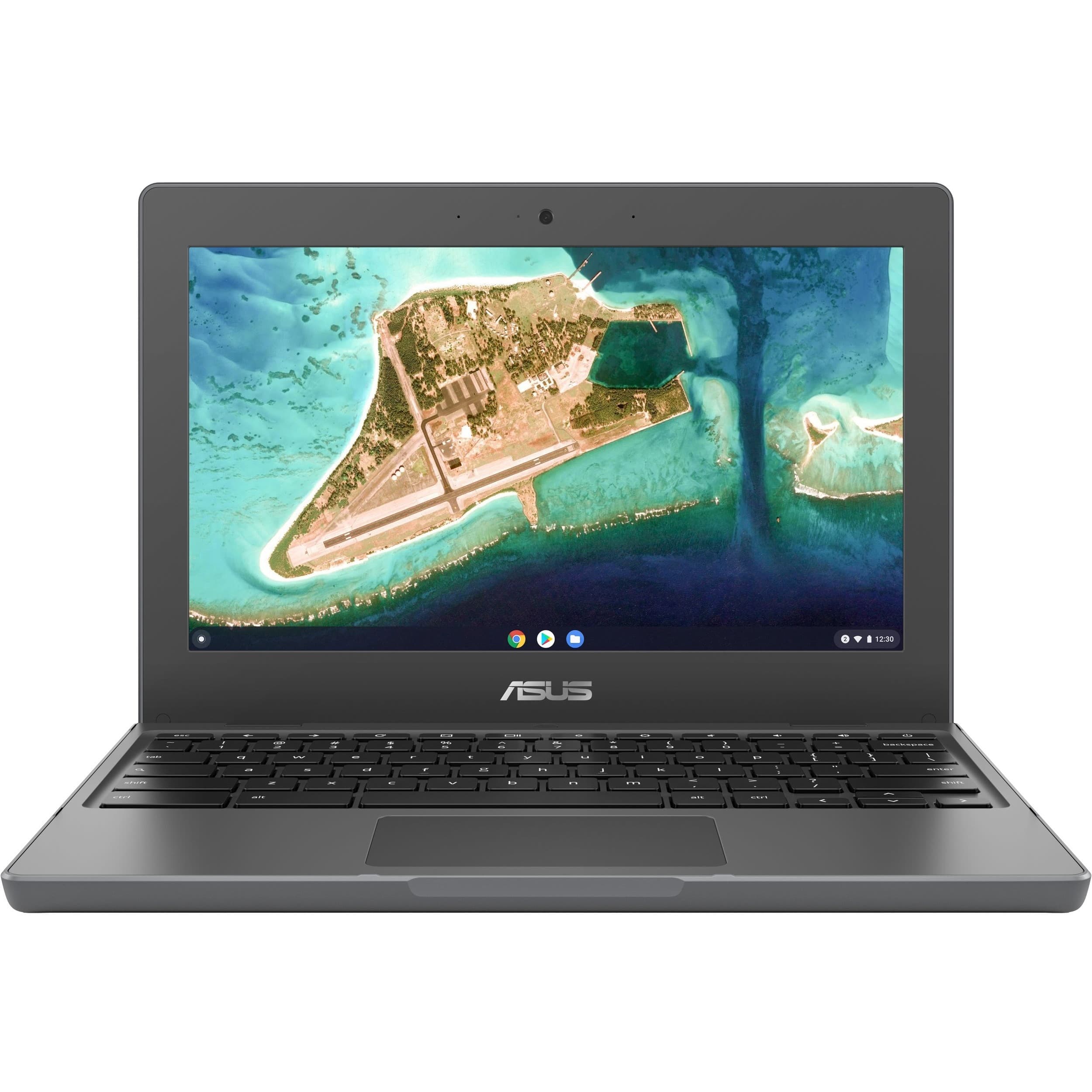 ASUS Chromebook grey 11.6-inch HD non-touch laptop