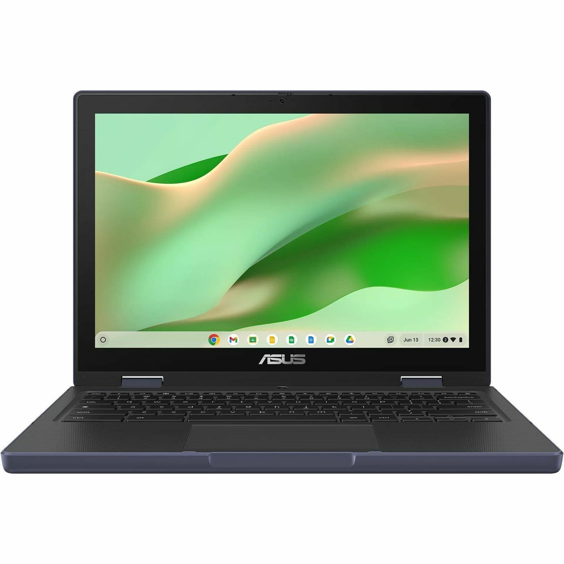 ASUS Chromebook with 12.2-inch WUXGA touchscreen, MediaTek MT8186G, 4 GB RAM, and 32 GB storage