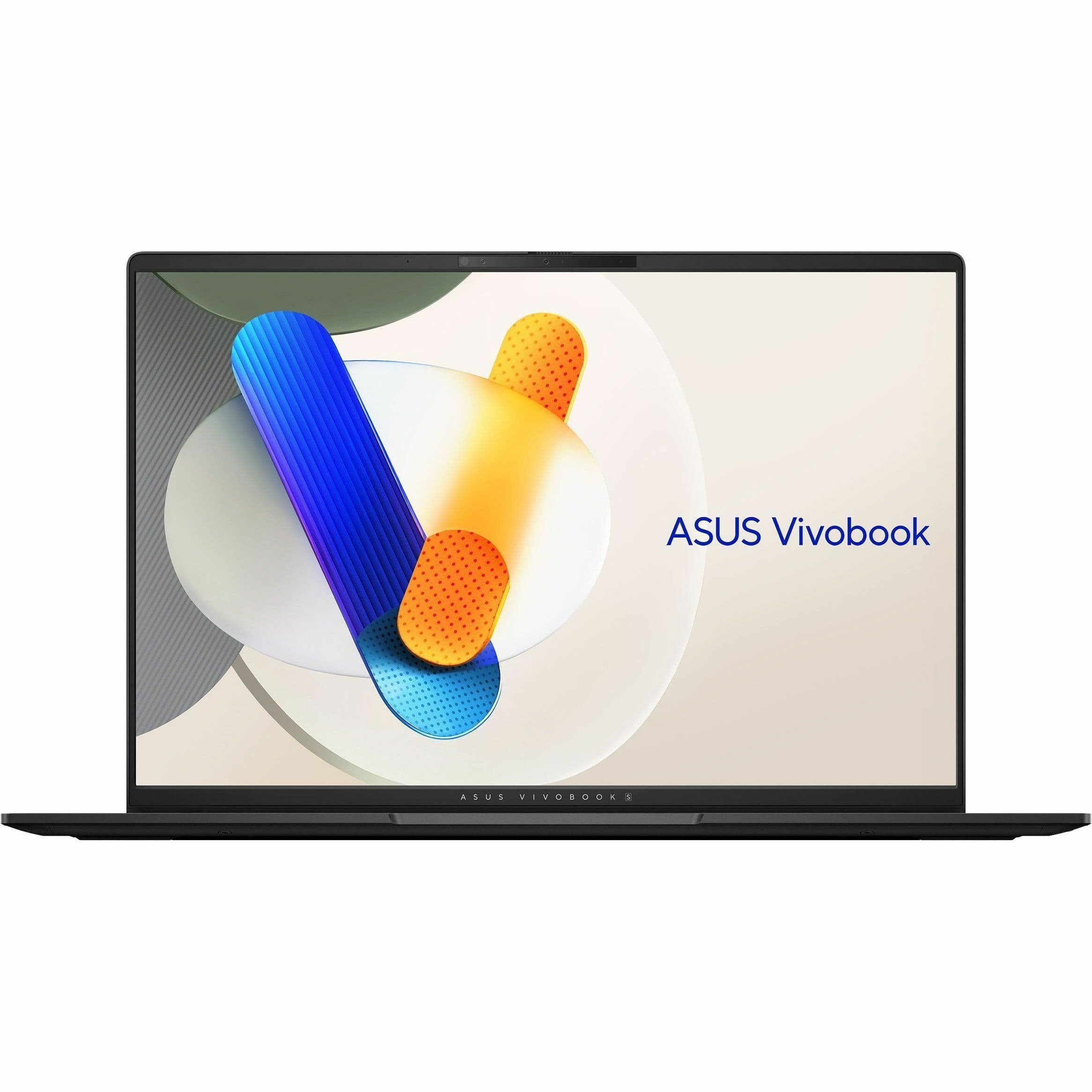 ASUS VivoBook S 16 laptop with Intel Core Ultra 9, OLED display, and Windows 11 Home