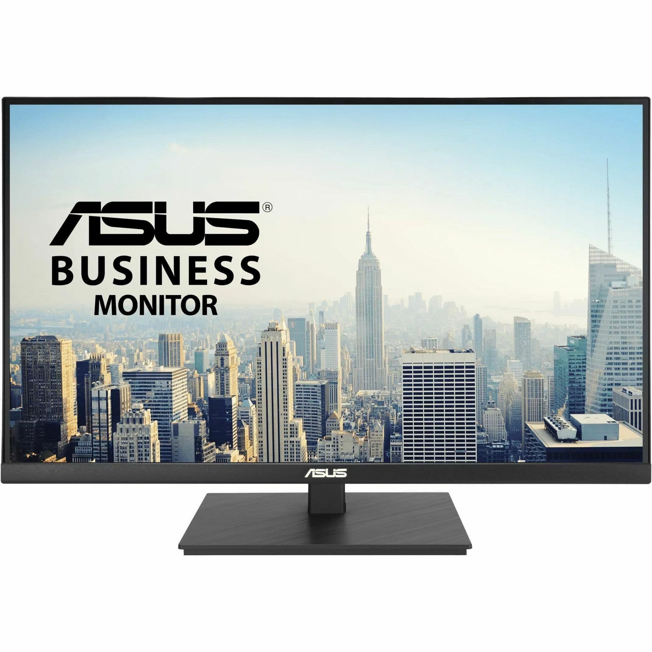 ASUS VA27UQSB 27-inch 4K IPS business monitor with ergonomic stand and dual HDMI