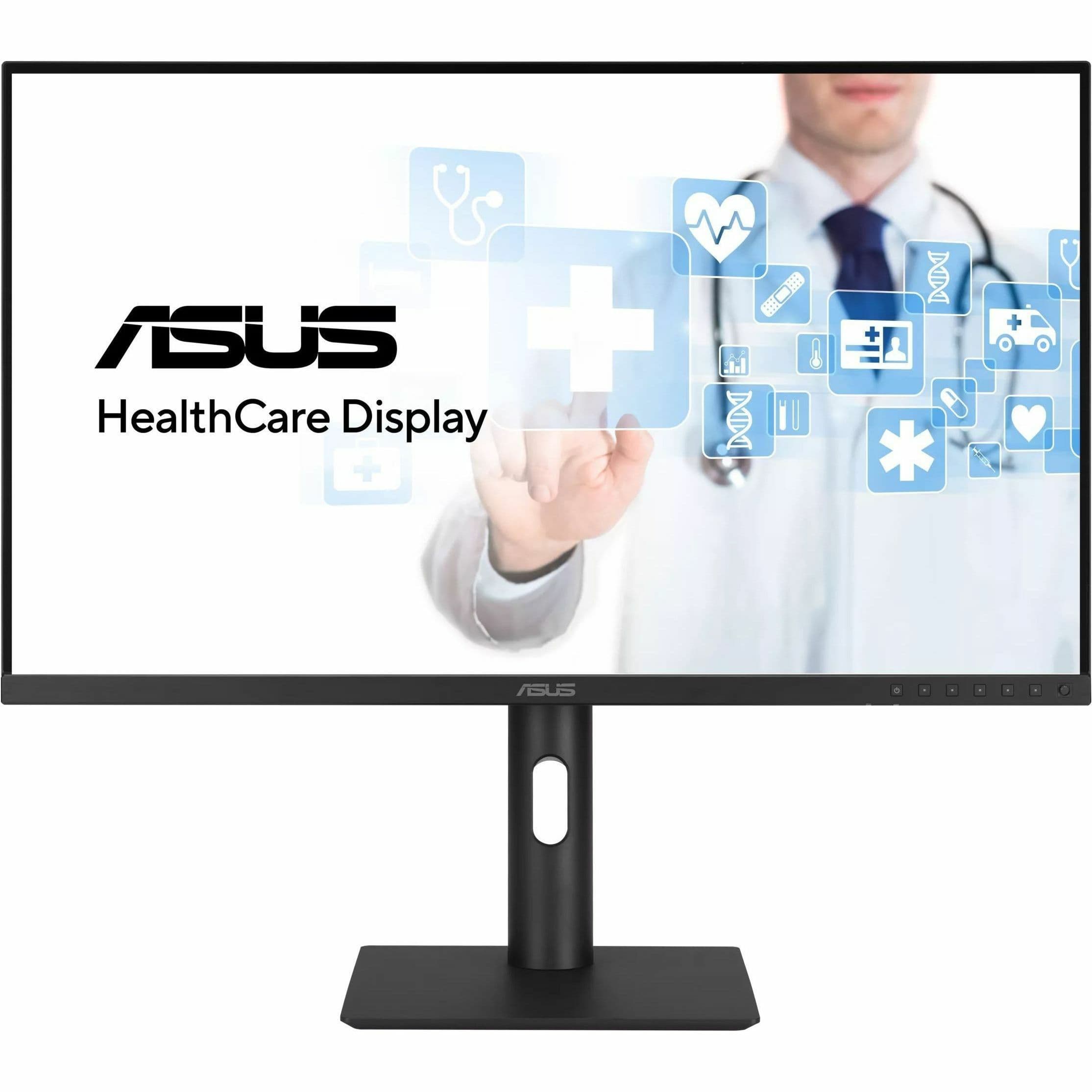 23.8-inch 1440P IPS healthcare monitor with anti-glare screen and ergonomic stand