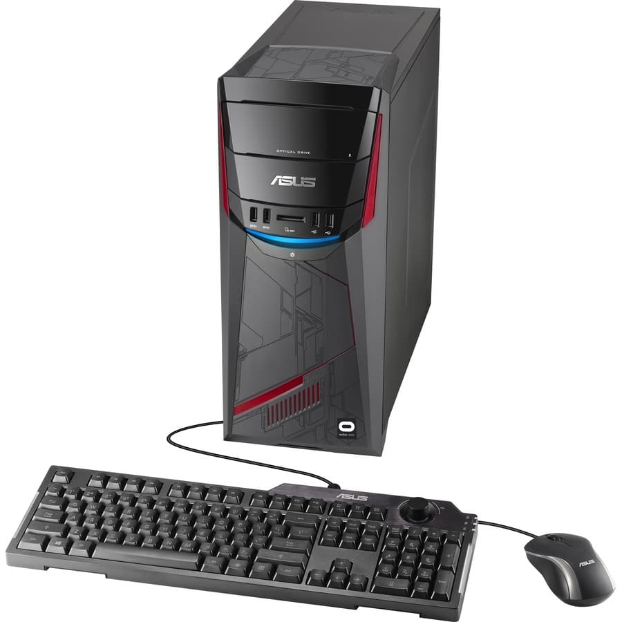 ASUS G11CD-US007T tower desktop with Intel Core i7-6700, GeForce GTX 970, and 16 GB memory