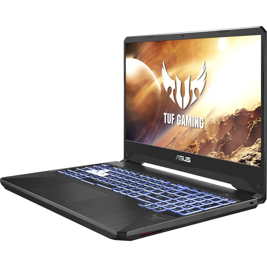 ASUS TUF Gaming FX505DT-UB52 laptop with Ryzen 5, GTX 1650, and TUF gaming design