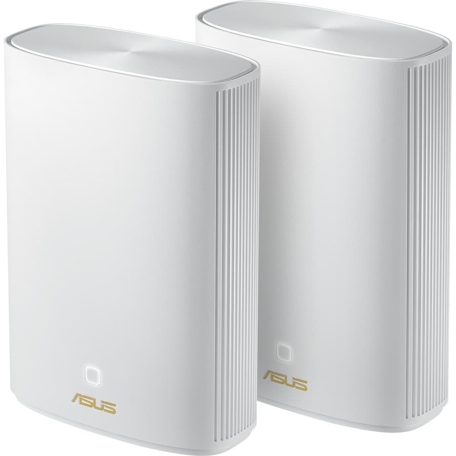 ASUS ZenWiFi XP4 hybrid powerline mesh Wi-Fi 6 system two-pack