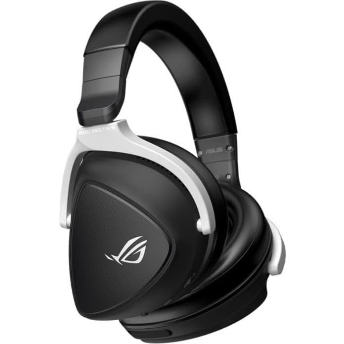 ASUS ROG Delta S Wireless gaming headset with AI beamforming microphone and 7.1 surround sound