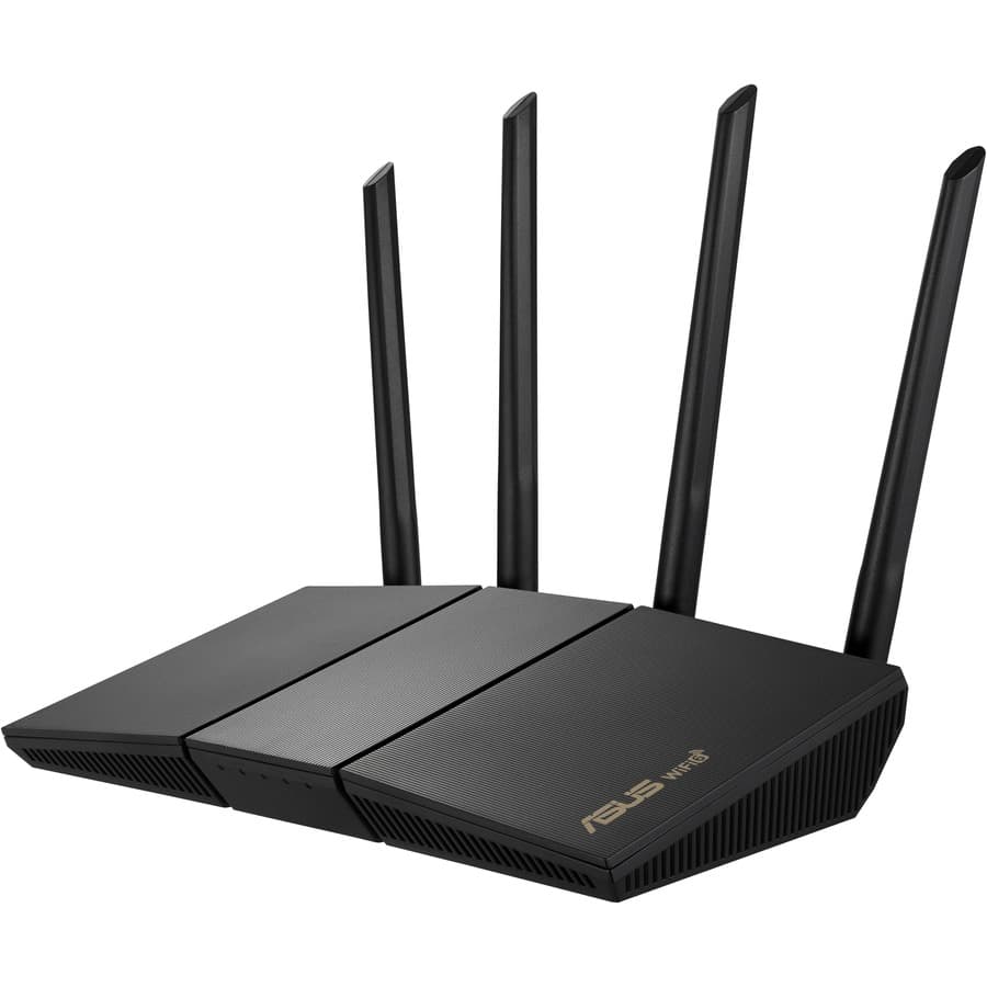 ASUS RT-AX57 dual-band Wi-Fi 6 router with AiMesh support for home networking