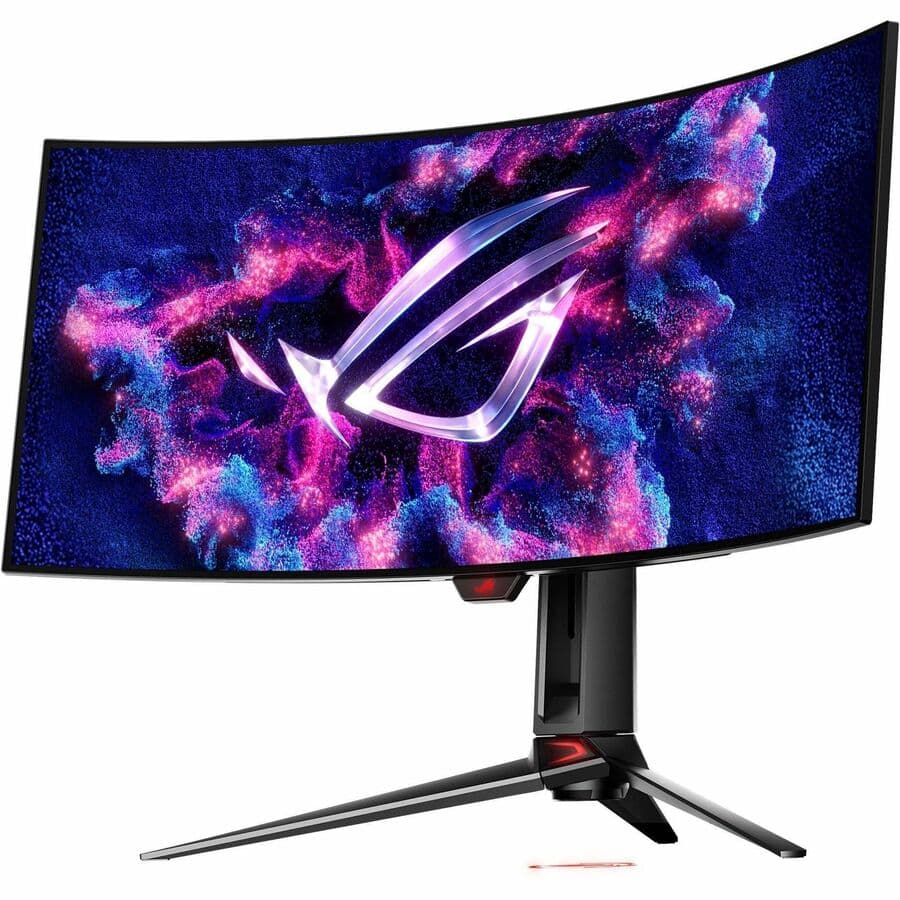 ASUS ROG Swift PG34WCDM 34-inch curved OLED ultrawide monitor with 240 Hz refresh rate
