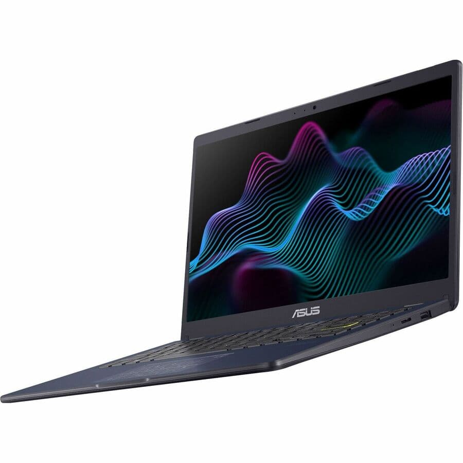 ASUS 14 inch laptop with Full HD display, Intel Celeron N4500, 4 GB RAM, and 128 GB eMMC storage
