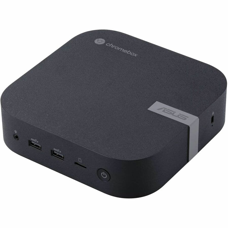 ASUS Chromebox mini PC with Intel Celeron 7305, 4 GB DDR4, and 128 GB storage