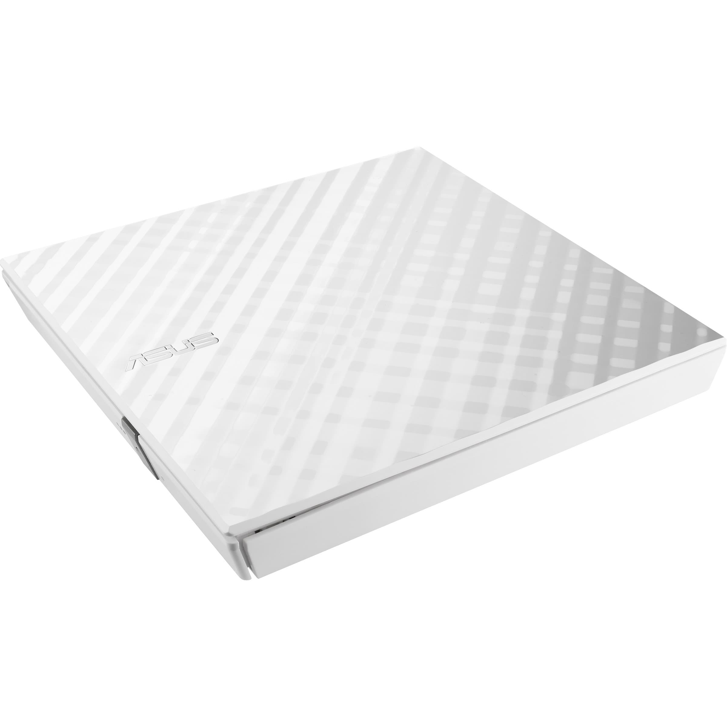 ASUS - COMPONENTS SDRW-08D2S-U W G ACI USB 2.0 8X EXTERNAL DVDRW WHT SLIM PORTA view 3