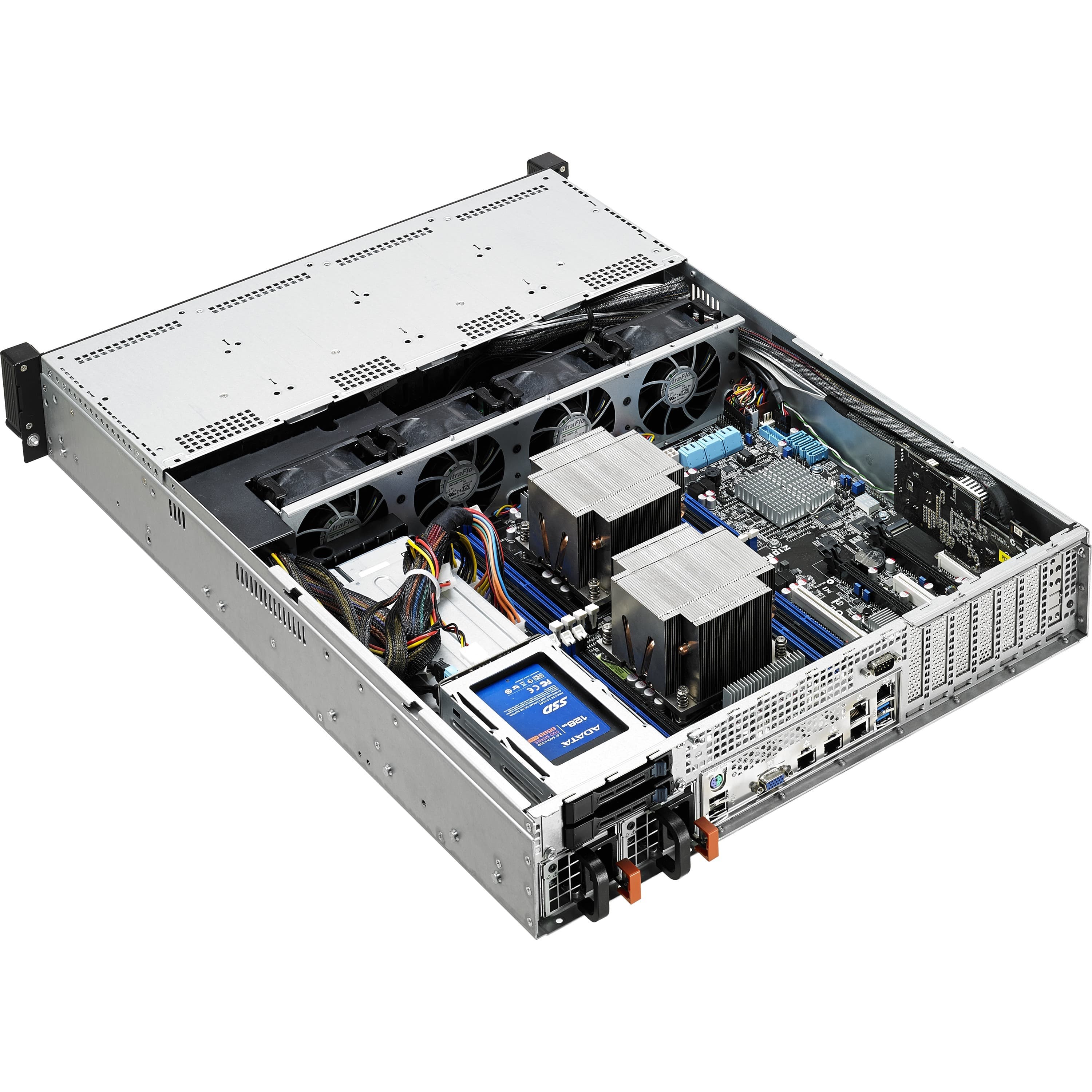 ASUS RS720-E8-RS24-E 2U rack server with 24 drive bays for dense storage deployment