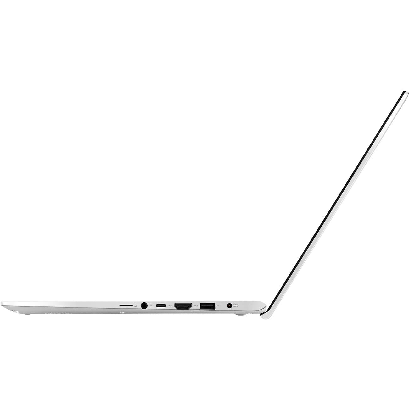 ASUS VivoBook S512FA-DB71 silver-metal laptop with Intel Core i7-8565U and 8 GB DDR4