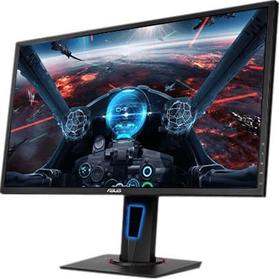 ASUS VG248QG 24-inch Full HD gaming monitor with 165 Hz refresh rate and slim black bezel