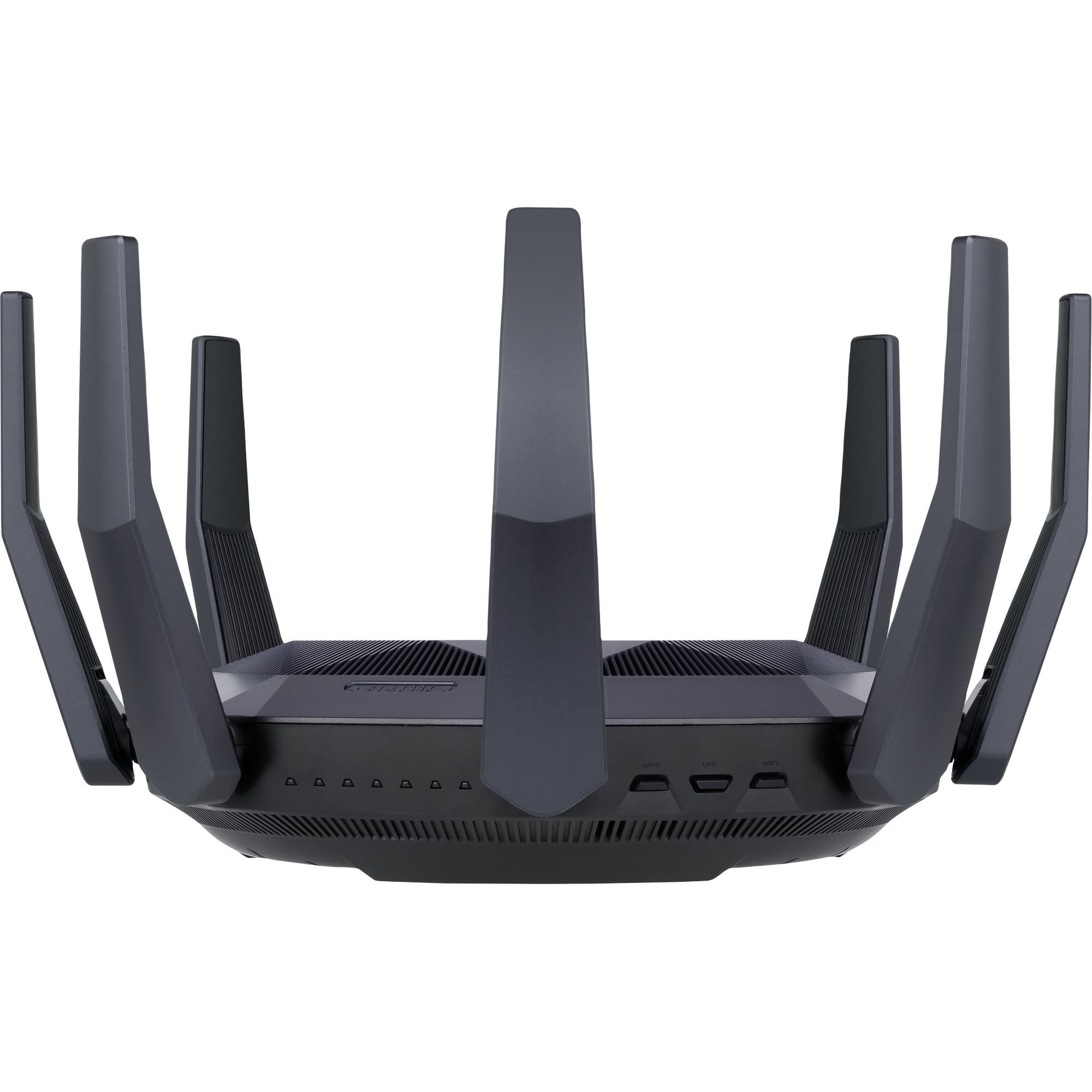 ASUS RT-AX89X AX6000 dual band WiFi 6 router with dual 10G ports and 8 LAN ports
