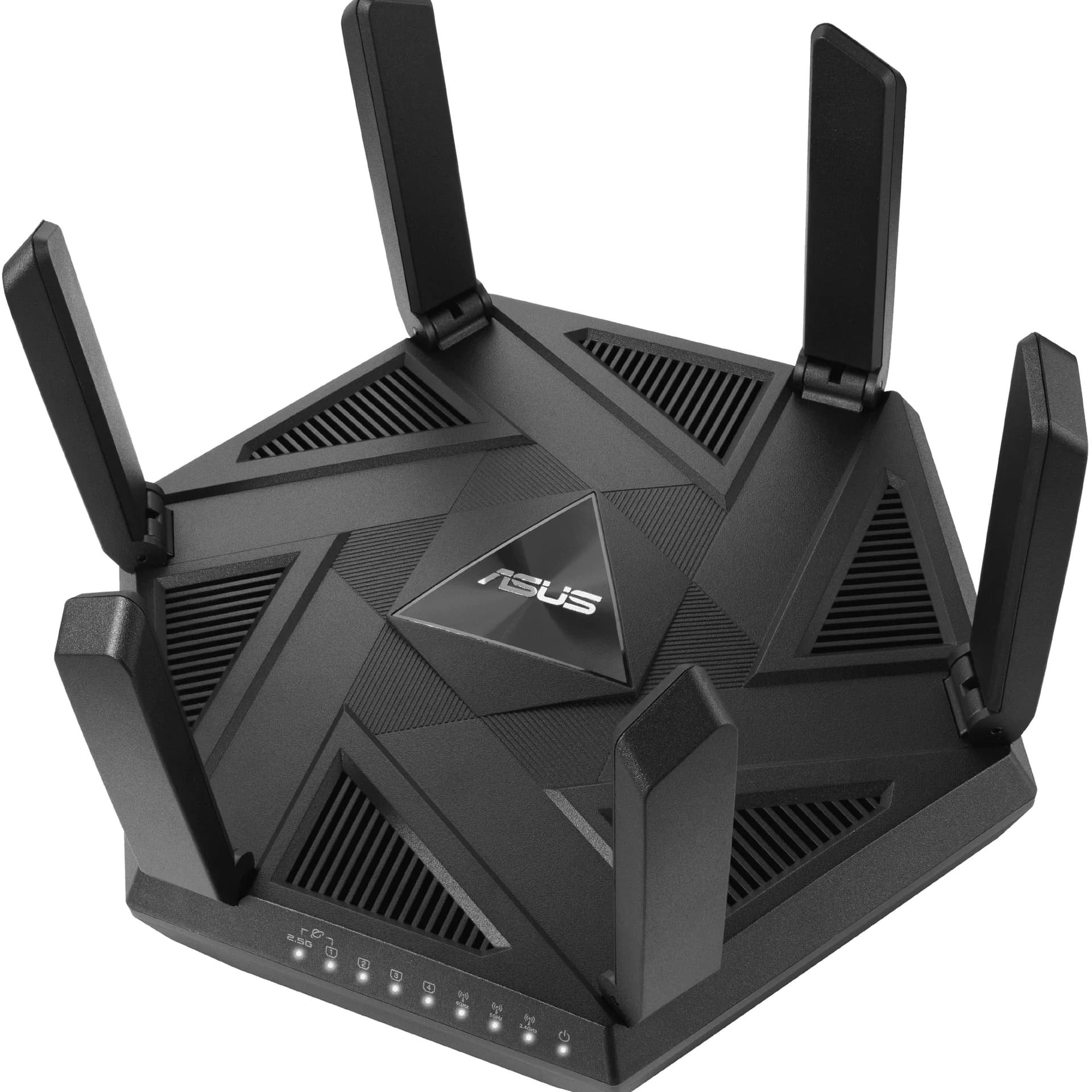 ASUS RT-AXE7800 tri-band Wi-Fi 6E router with 2.5G port and AiMesh support