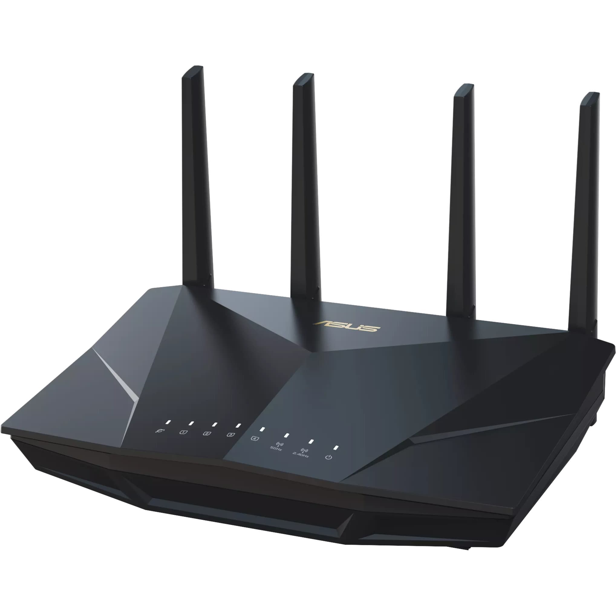ASUS RT-AX5400 dual-band Wi-Fi 6 router with built-in VPN support and Gigabit Ethernet