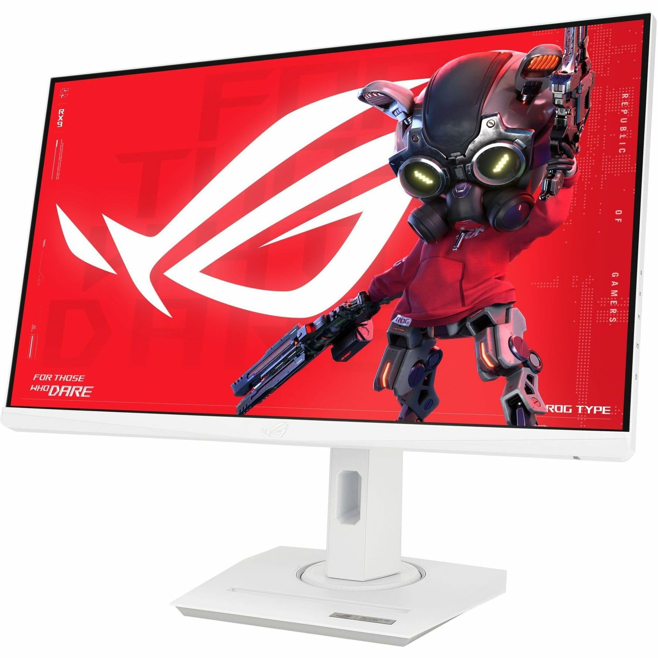 ASUS ROG Strix XG259QNG-W white gaming monitor with Fast IPS panel and slim bezels