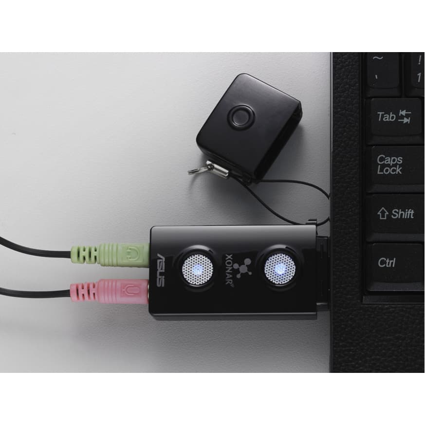 ASUS Xonar U3 USB mobile headphone amp and sound card for portable PC audio