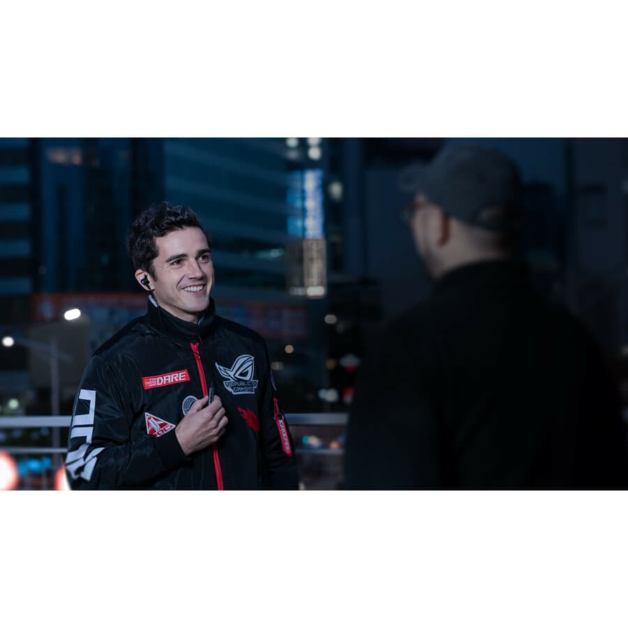 ASUS ROG Cetra II in-ear wired USB-C headset with ANC and Aura Sync RGB lighting