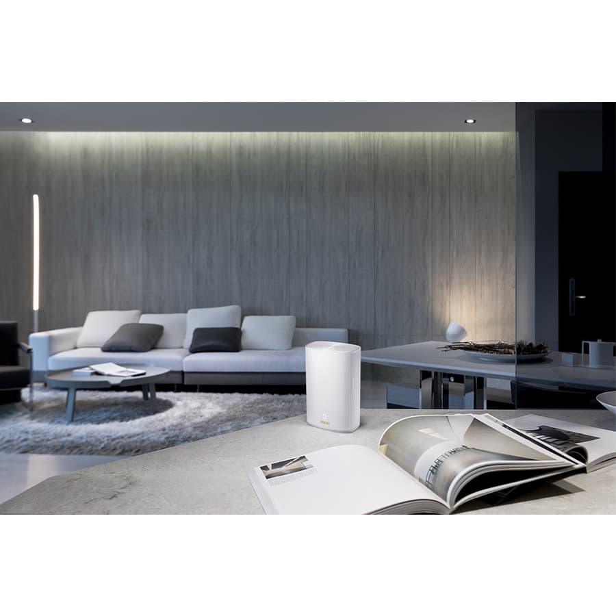 ASUS ZenWiFi XP4 hybrid powerline mesh Wi-Fi 6 system two-pack