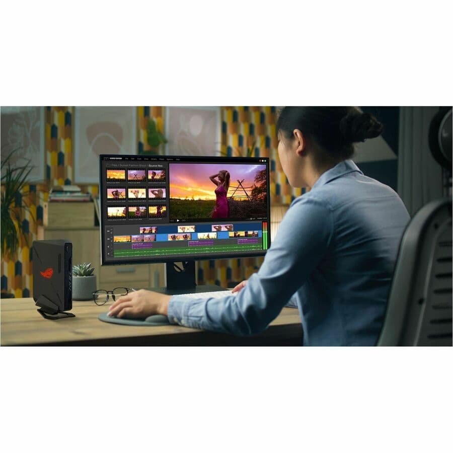 ASUS ROG NUC 760 barebone kit with Intel Core Ultra 7 155H and GeForce RTX 4060