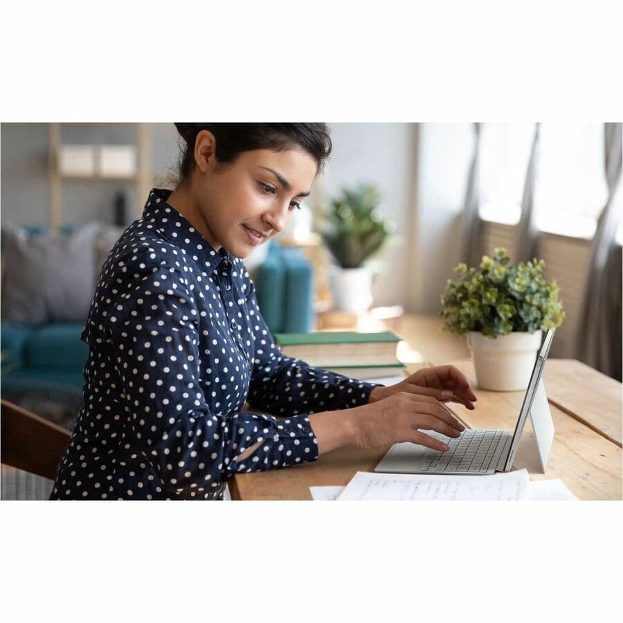 ASUS Chromebook Enterprise Detachable with 10.51-inch touchscreen in silver