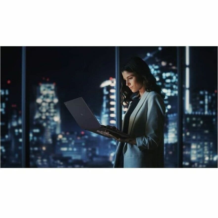 ASUS ExpertBook 14-inch business laptop with WUXGA display, black chassis, and Windows 11 Pro