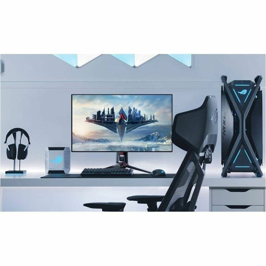 ASUS ROG Swift PG32UCDP 32-inch 4K OLED gaming monitor with 240 Hz refresh and G-SYNC support