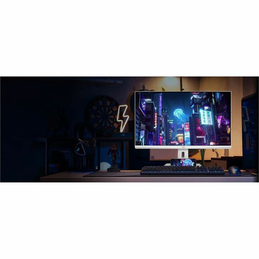 ASUS XG27UCG-W 27-inch 4K IPS monitor with USB-C and adjustable stand