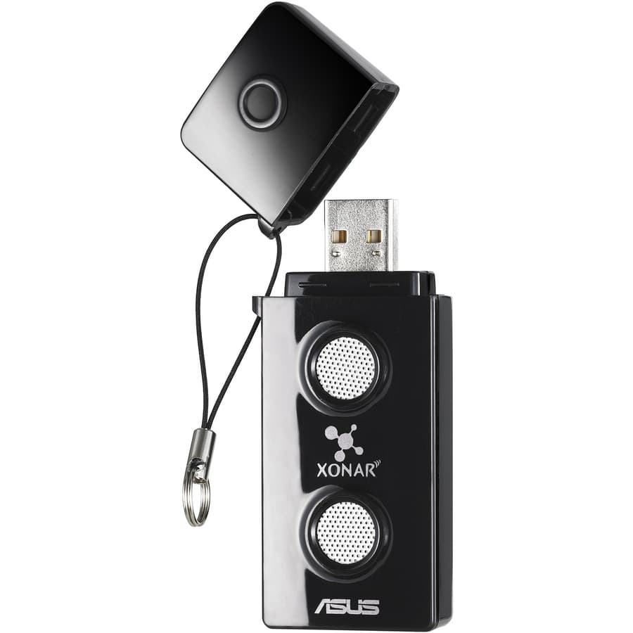 ASUS Xonar U3 USB Headphone Amp Sound Card | Portable DAC, PC Audio
