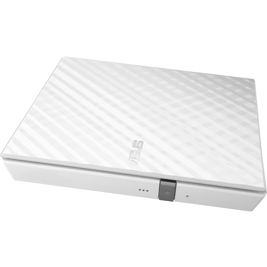 Asus - Components Sdrw-08d2s-U W G Aci USB 2.0 8x External Dvdrw Wht Slim Porta