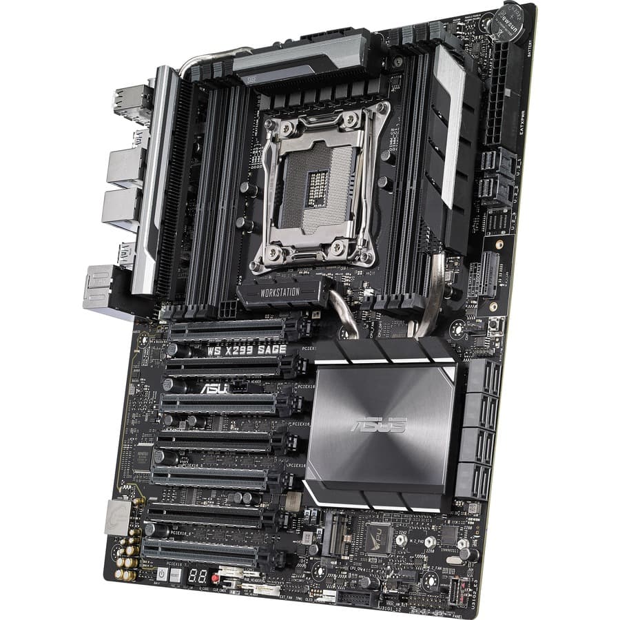 ASUS WS X299 SAGE Motherboard, LGA 2066, Intel X299 | Workstation, ATX