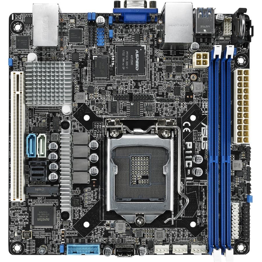 ASUS P11C-I LGA1151 C242 Mini-ITX Motherboard, DDR4 | Server, Workstation