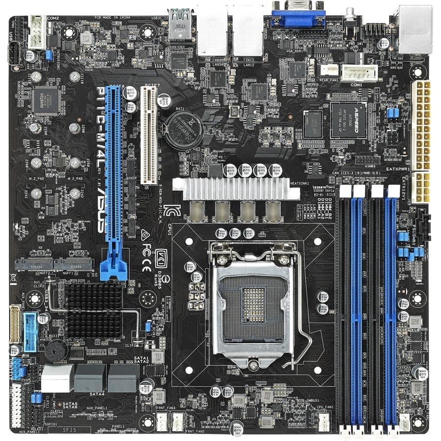 ASUS P11C-M/4L C242 Server Motherboard, LGA1151, DDR4 | Server WS