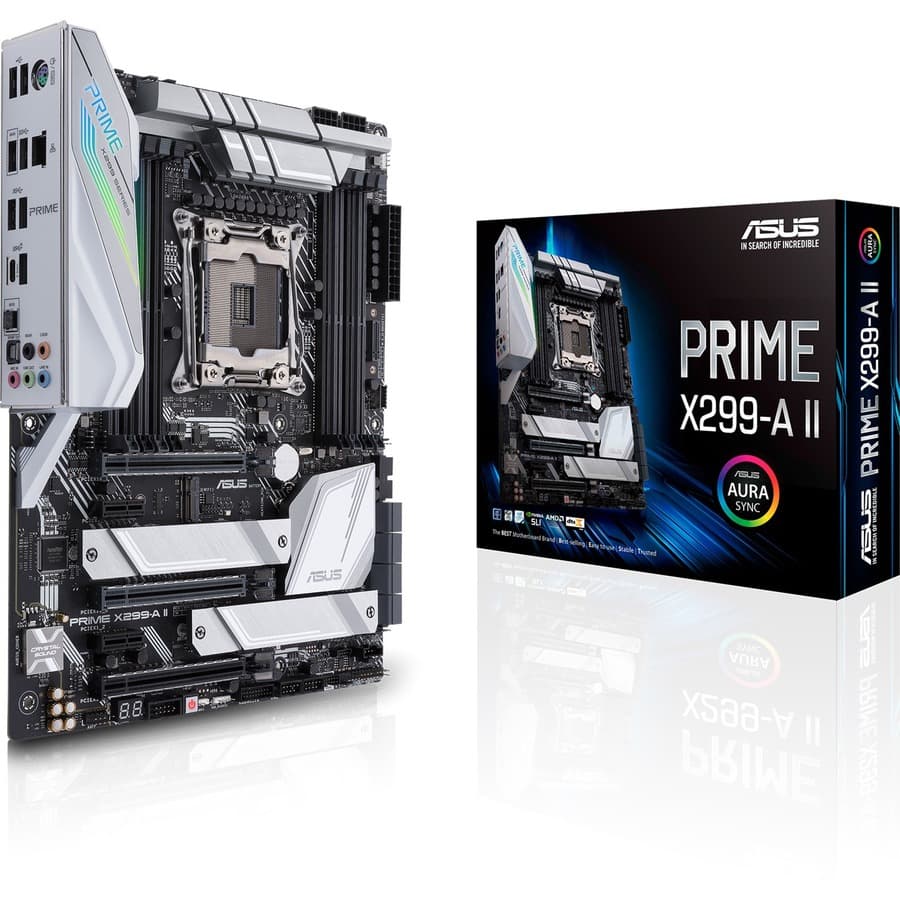 ASUS PRIME X299-A II Motherboard, LGA 2066, Intel X299 | ATX, DDR4